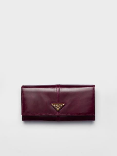 Prada Large leather wallet