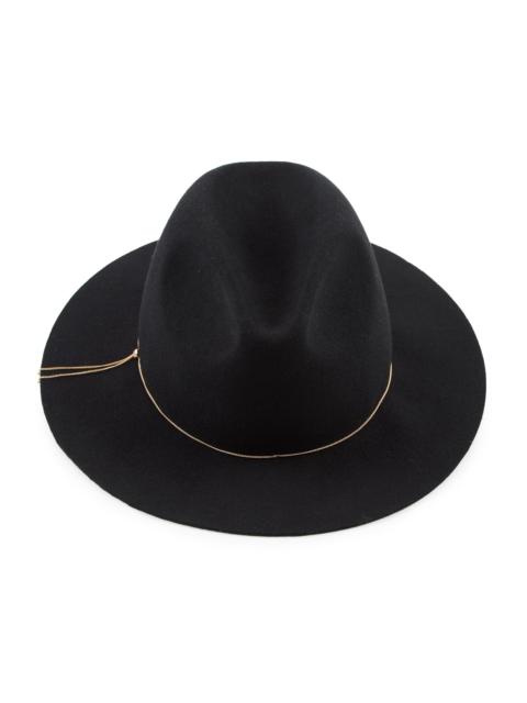 EUGENIA KIM Women's Sandy Felt Chain Fedora - Black