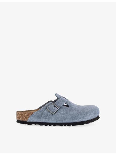 BIRKENSTOCK Boston Suede Clogs