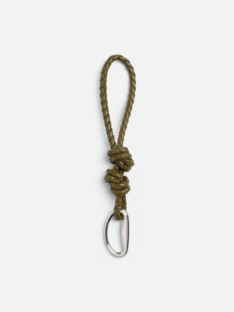 Bottega Veneta Intreccio Key Ring With Drop Hook