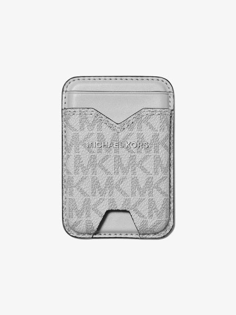 MICHAEL KORS Hudson Signature Logo MagSafe Wallet