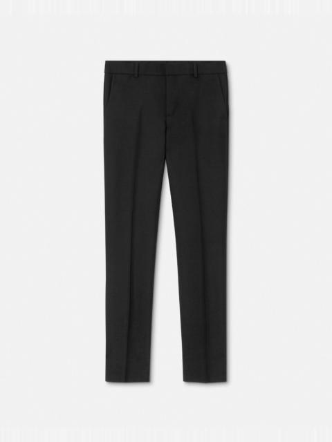 Mohair-Blend Formal Pants