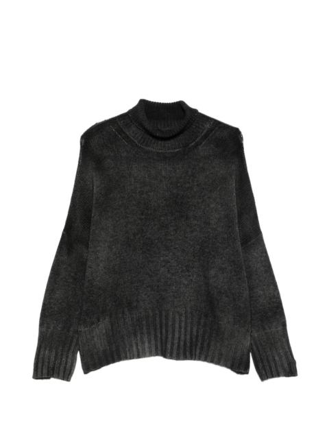 Avant Toi Off Gauge Hand Painted sweater