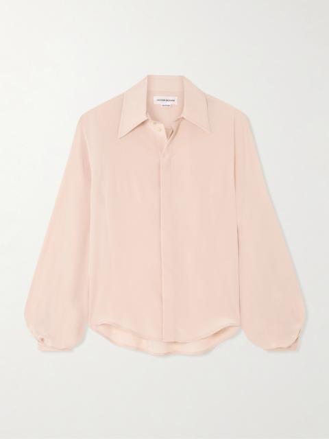 Victoria Beckham Silk Crepe De Chine Shirt