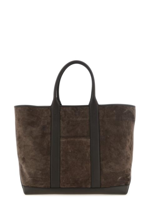 TOM FORD Suede Shopping Bag