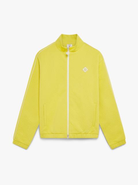 CASABLANCA Lime Monogram Jacquard Jacket | Casablanca Paris