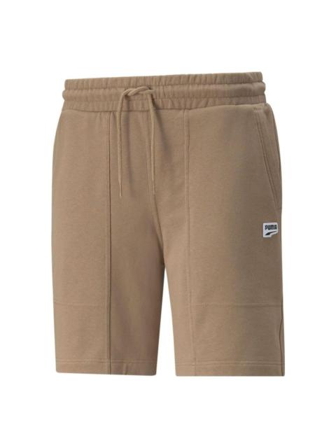 PUMA PUMA 작은 로고 반바지 'Brown' 535372-63