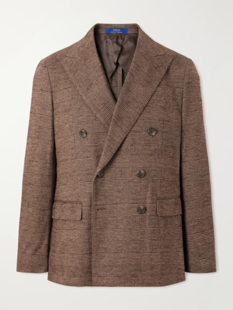 Polo Ralph Lauren Double-Breasted Prince of Wales Blazer
