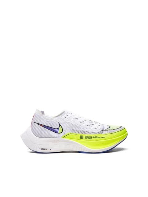 Zoomx Vaporfly Next% 2 "White/Black-Volt-Racer Blue-Br" sneakers