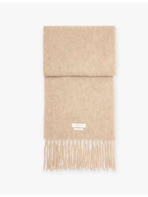 JACQUEMUS The Carro Fringe Wool-Blend Scarf