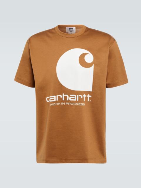 Junya Watanabe MAN x Carhartt printed cotton jersey T-shirt