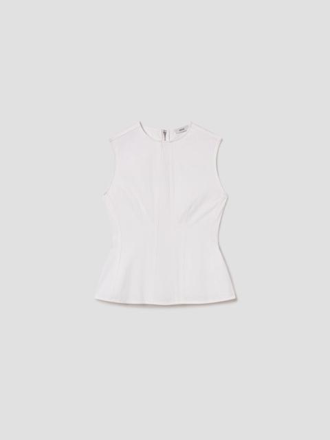 AGOLDE CORBIN DENIM SHELL SHIRT IN MARSHMALLOW