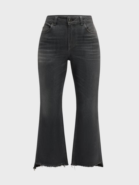 DOROTHEE SCHUMACHER Denim Attraction Cropped Step Fray Jeans