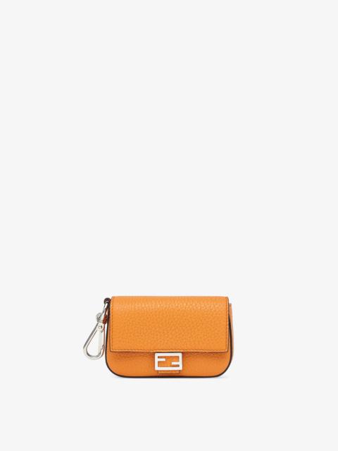 FENDI Orange leather charm