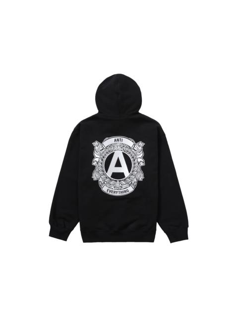 Supreme Supreme Anti Hooded Sweatshirt Black