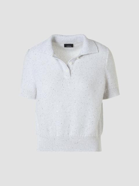 AKRIS Women's Rib-Knit Linen-Cotton Blend Sweater - Ecru