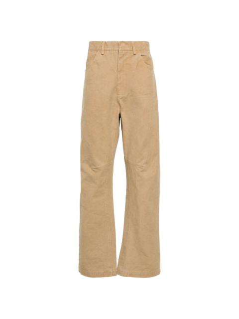 loose-leg cotton trousers