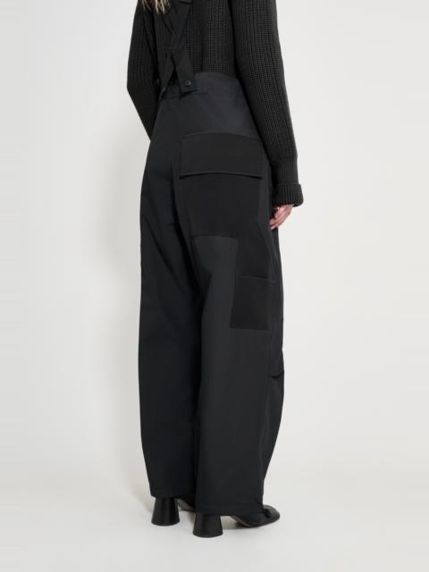 Stutterheim Space Bib Trousers Black