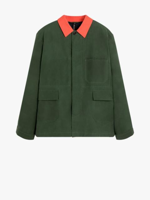 Mackintosh DRIZZLE GREEN WAXED COTTON CHORE JACKET