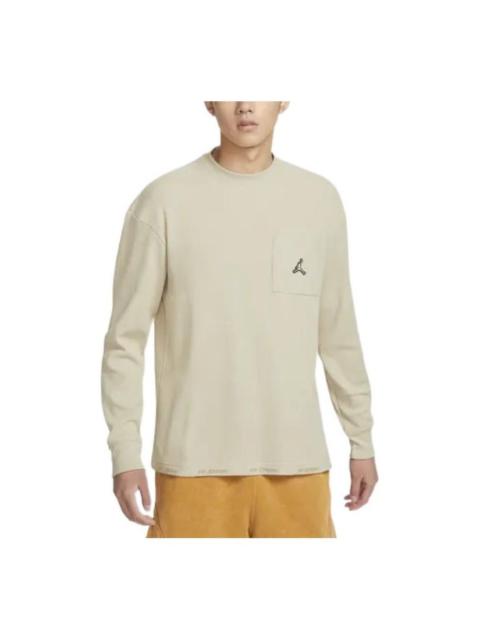 Jordan Air Jordan Essential Winter Long Sleeve T-Shirt 'Beige' DV1586-206
