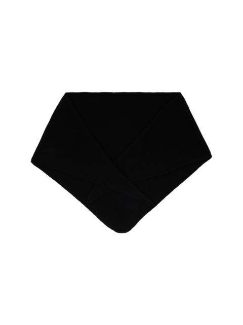 BASERANGE Black Trin Scarf