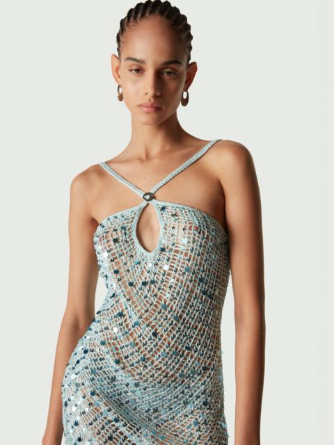 COPERNI Sequin Crochet Dress