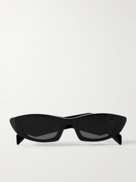 Prada Symbole Cat-eye Acetate Sunglasses