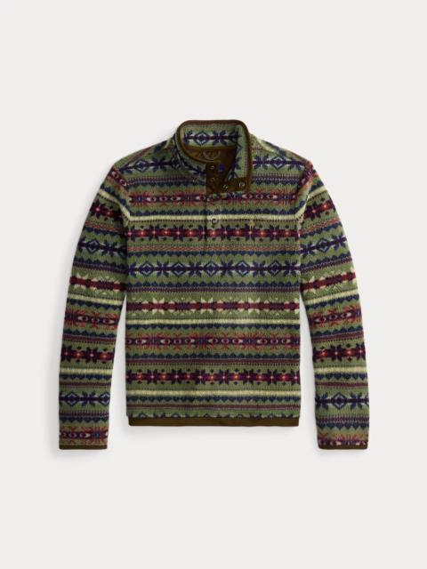 Polo Ralph Lauren Fair Isle–Inspired Fleece Pullover