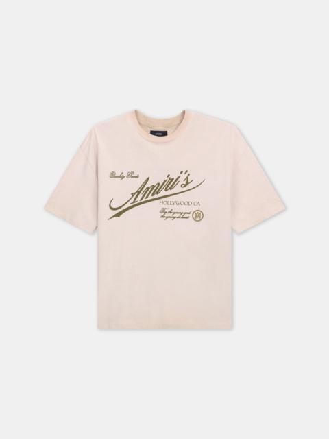 AMIRI AMIRI QUALITY GOODS OVERSIZED TEE