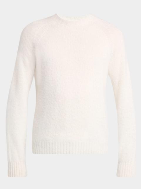 TOM FORD Men's Cashmere Scottish Teasel Crewneck Sweater