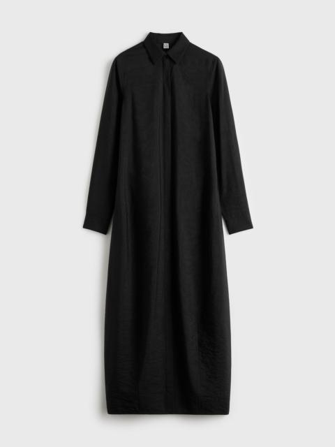TOTEME Parachute shirtdress black