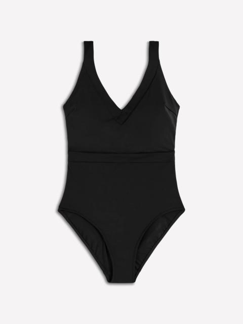 BODEN Campania Cross-back Swimsuit-Black
