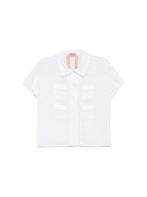 N°21 pockets-detail shirt