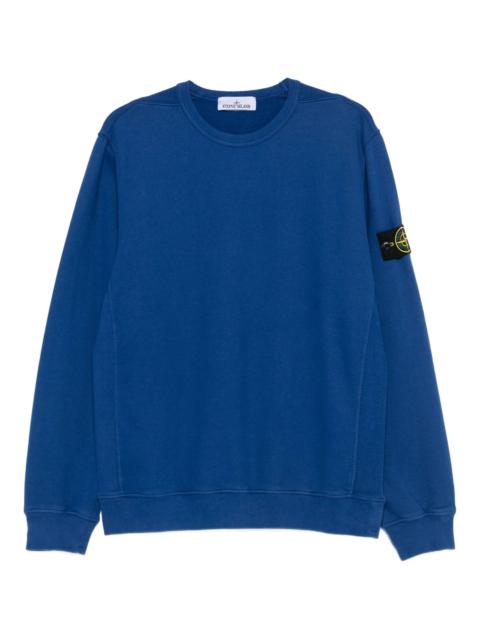 Stone Island 6100028 Logo-patch Crew-neck Sweatshirt