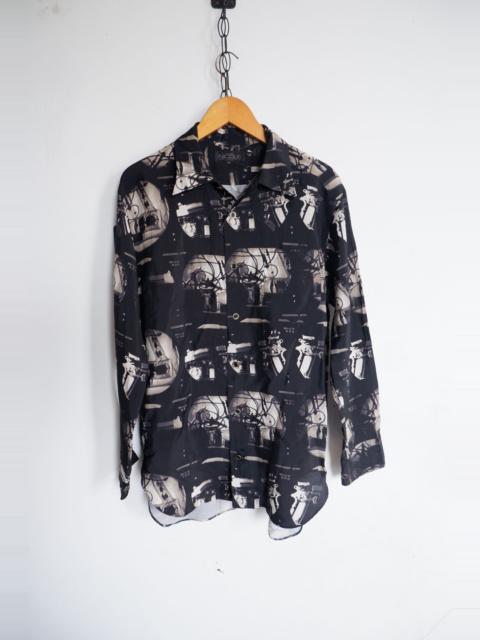 MATSUDA Vintage Rare Nicole Yukio Kobayashi Printed Silk Shirts