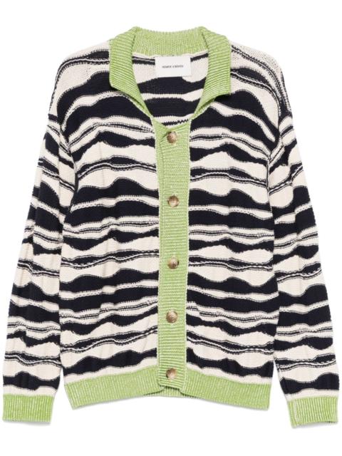 HENRIK VIBSKOV purl-knit cardigan