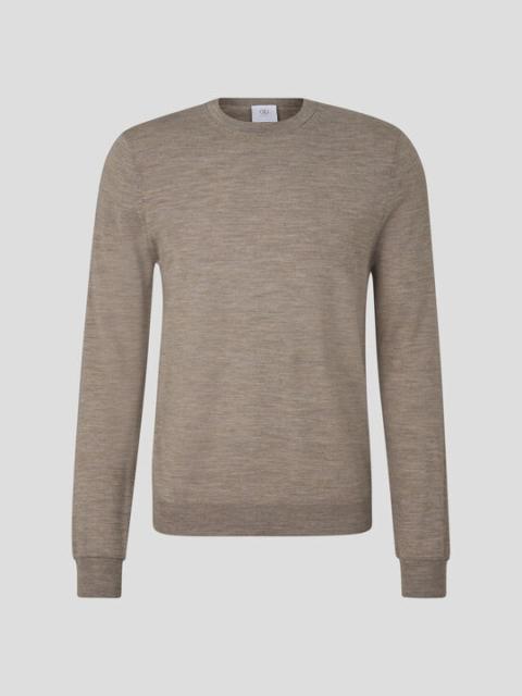 BOGNER Ole sweater in Taupe