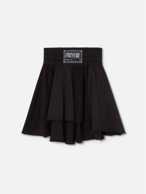 VERSACE JEANS COUTURE Piece Number Logo Skirt