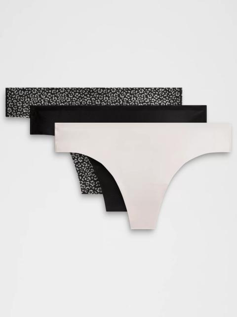 lululemon InvisiWear Mid-Rise Thong Underwear *3 Pack