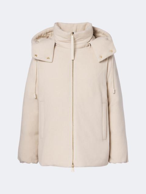 Moncler Vivante wool and cashmere down jacket