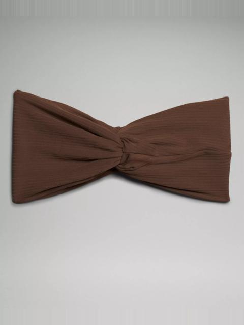 lululemon Women's Ribbed Nulu Twist-Front Headband