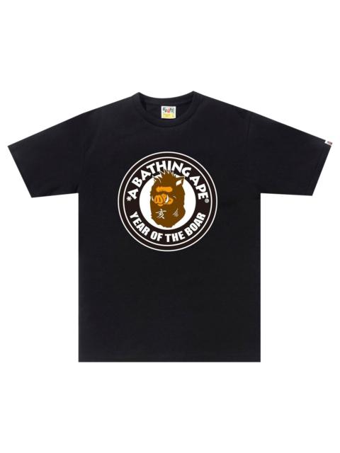 A BATHING APE® BAPE Year Of The Boar Tee 'Black'