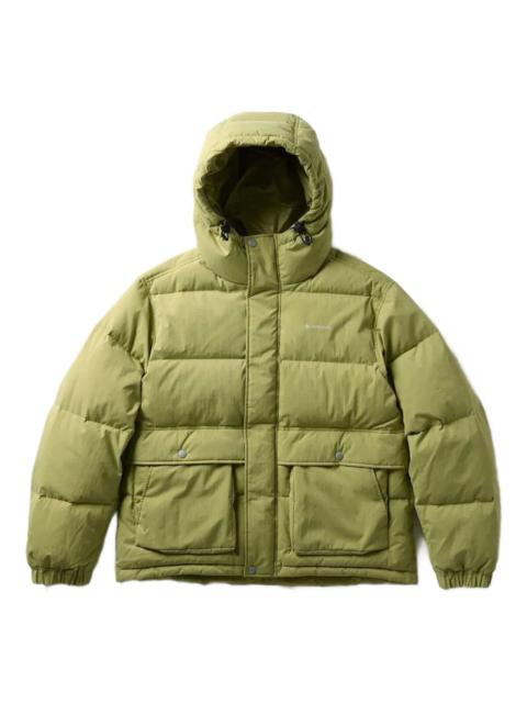 snow peak hooded padded jacket