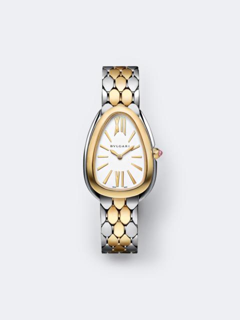 BVLGARI Serpenti Seduttori 18kt gold and stainless steel watch