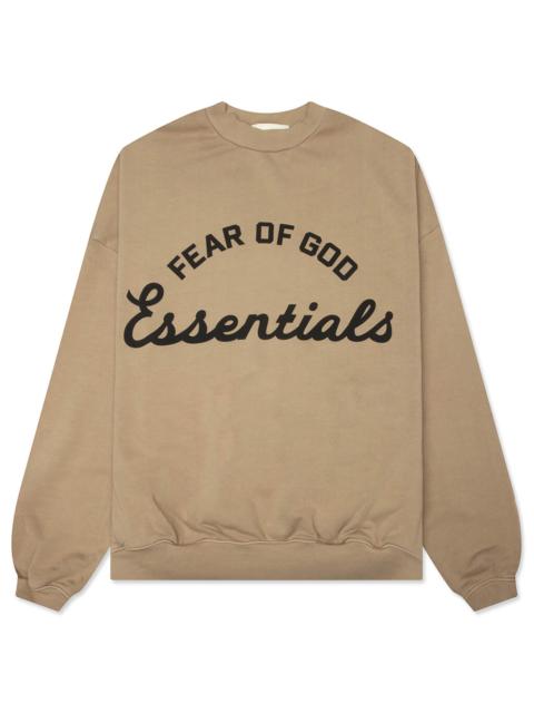 ESSENTIALS TRAINING 90S CREWNECK SWEATSHIRT - FADED DUNE