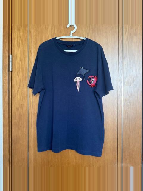 Louis Vuitton Louis Vuitton Tonal Monogram Short Sleeve Top