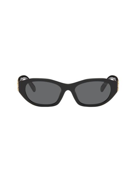 Miu Miu Black Classic Subtle Cateye Sunglasses