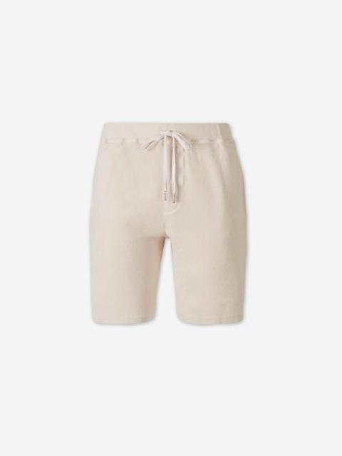 FEDELI TERRY BERMUDA SHORTS