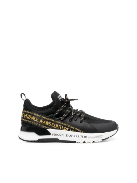 VERSACE JEANS COUTURE logo-tape low-top sneakers