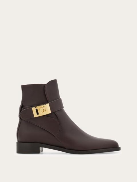 FERRAGAMO Hug buckle ankle boot